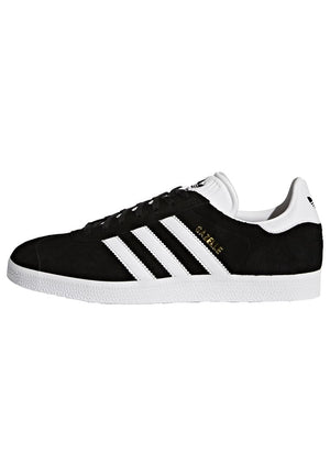 ADIDAS GAZELLE             CBLACK/WHITE/GOLDMT