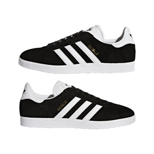 ADIDAS GAZELLE             CBLACK/WHITE/GOLDMT