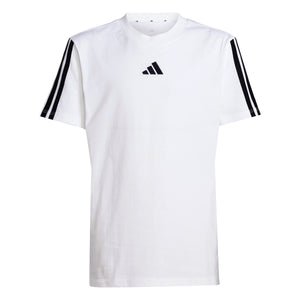 ADIDAS J 3S TEE 160 WHITE/BLACK
