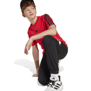 ADIDAS J 3S TEE 160 PURRUB/BLACK