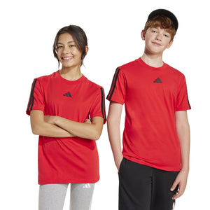 ADIDAS J 3S TEE 160 PURRUB/BLACK