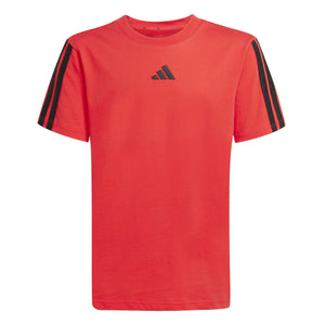 ADIDAS J 3S TEE 160 PURRUB/BLACK