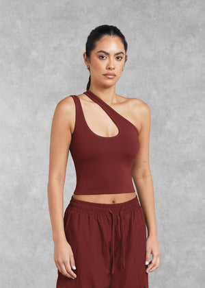 THE GIVING MOVEMENT SOFTSKIN ASYMMETRIC VEST