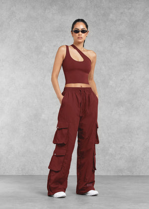 THE GIVING MOVEMENT SOFTSKIN ASYMMETRIC VEST