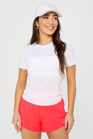 FABLETICS FEATHER TECH+ SHORT-SLEEVE TOP