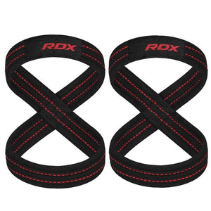 RDX GYM LIFTING COTTON 8 STRAPS GRAY-M