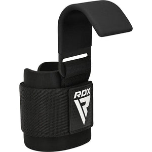 RDX GYM HOOK STRAP BLACK PLUS
