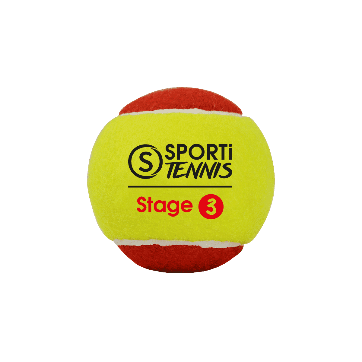 SPORTI PACKET OF 3 TENNIS BALLS STAGE 3