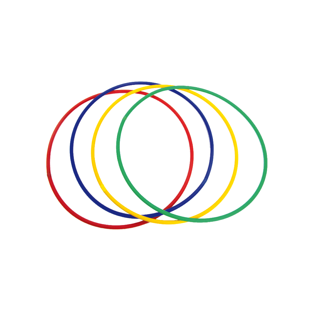 SPORTIFRANCE SET OF 4 WEIGHTED HOOPS