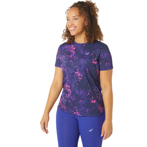 ASICS ALL OVER PRINT SS TOP