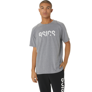 ASICS HEX GRAPHIC COTTON BLEND SS TEE