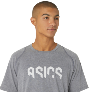 ASICS HEX GRAPHIC COTTON BLEND SS TEE