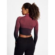HUMMEL HMLMT FADE SEAMLESS HALF ZIP