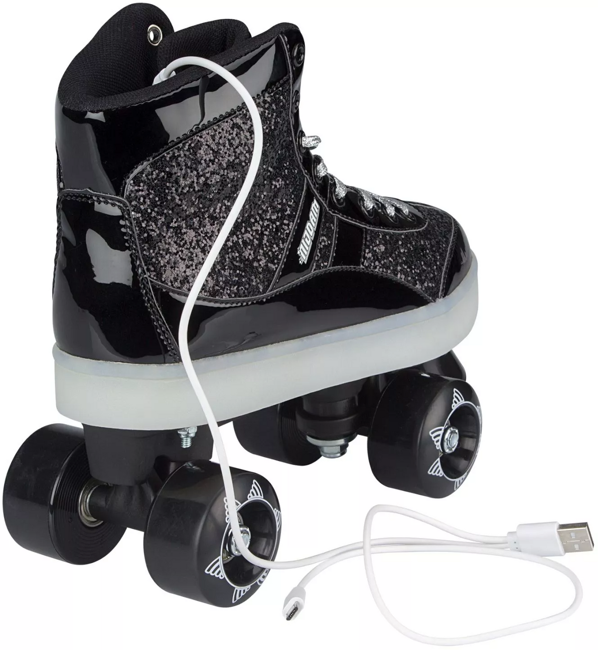 NIJDAM ROLLER SKATES FLASHING ÃƒÂ¢Ã¢â€šÂ¬Ã‚Â¢ GLITTER AND GLAMOUR ÃƒÂ¢Ã¢â€šÂ¬Ã‚Â¢