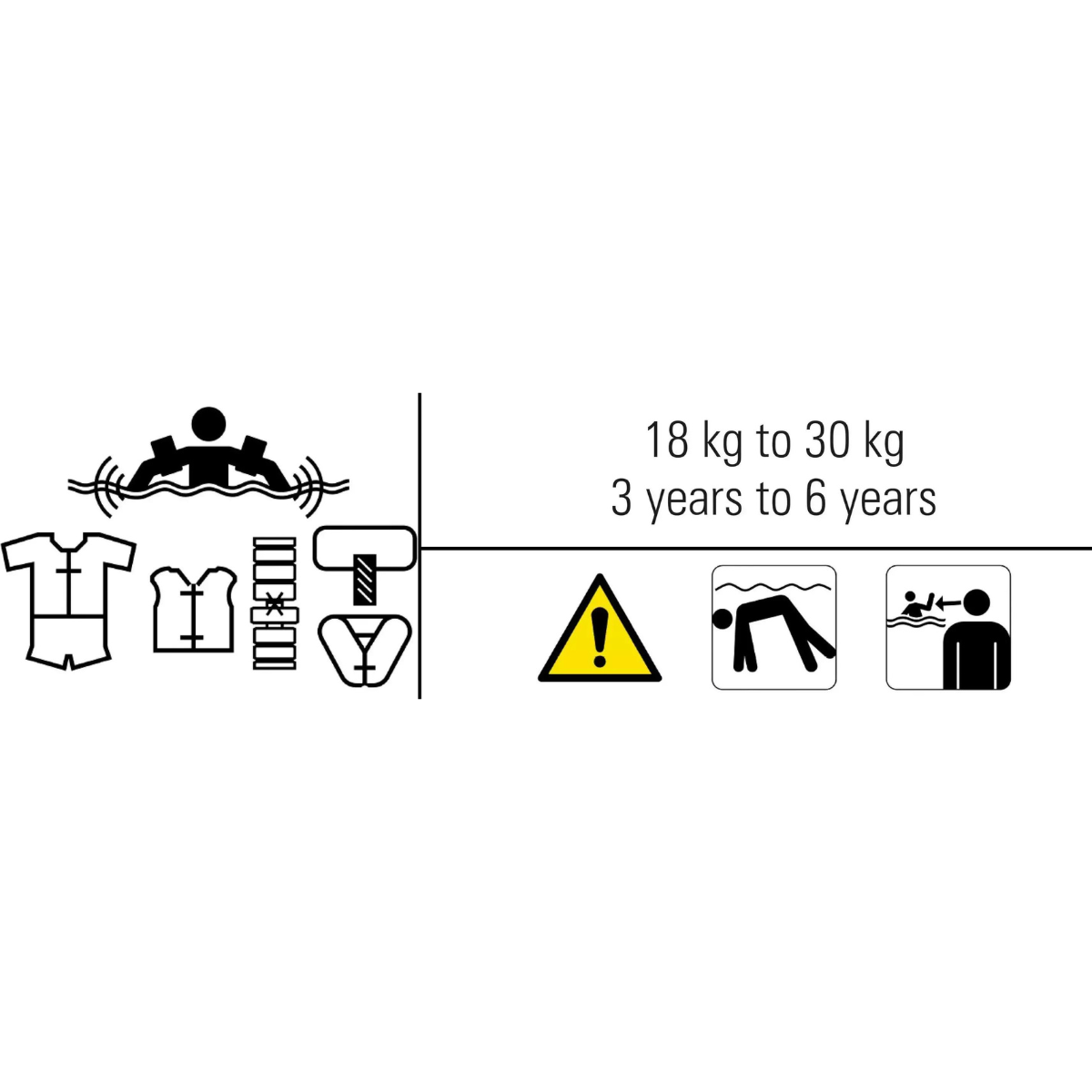 WAIMEA SWIMMING VEST HERO ÃƒÂ¢Ã¢â€šÂ¬Ã‚Â¢ 3-6 YEARS ÃƒÂ¢Ã¢â€šÂ¬Ã‚Â¢ 18-30 KG ÃƒÂ¢Ã¢â€šÂ¬Ã‚Â¢