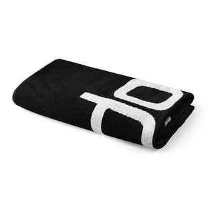 SPEEDO LOGO TOWEL BLACK / WHITE