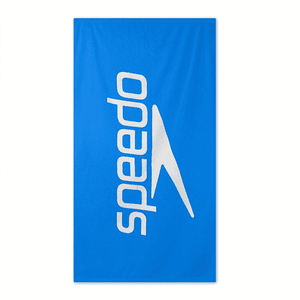 SPEEDO LOGO TOWEL BONDI BLUE / WHITE