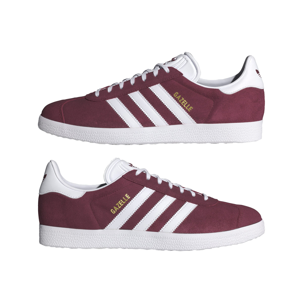 ADIDAS GAZELLE             CBURGU/FTWWHT/GOLDMT