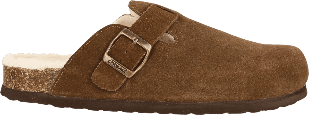 CRUZ CAMILLO LEATHER CORK CLOG W/WARM LINING