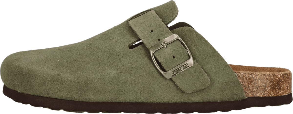 CRUZ CORWIN LEATHER CORK CLOG