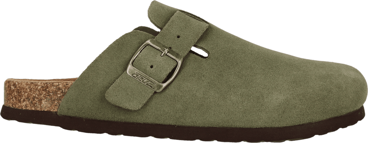 CRUZ CORWIN LEATHER CORK CLOG