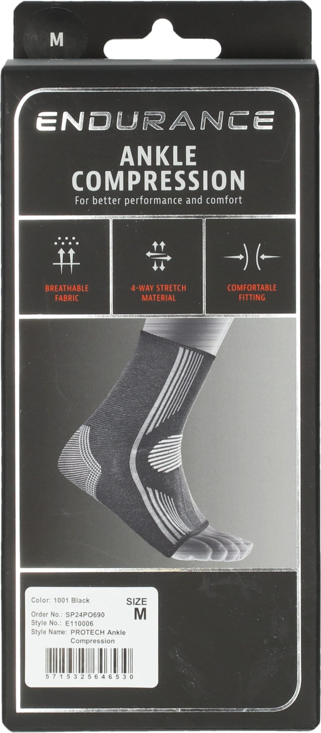 ENDURANCE PROTECH ANKLE COMPRESSION