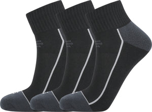 ENDURANCE AVERY QUARTER SOCKS 3-PACK