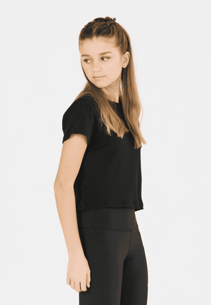 LESâ€™ARCS ASHTYN CROPPED S/S TEE - YOUTH/GIRL