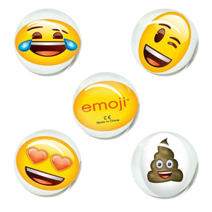 EMOJI 6PK BOUNCY BALLS