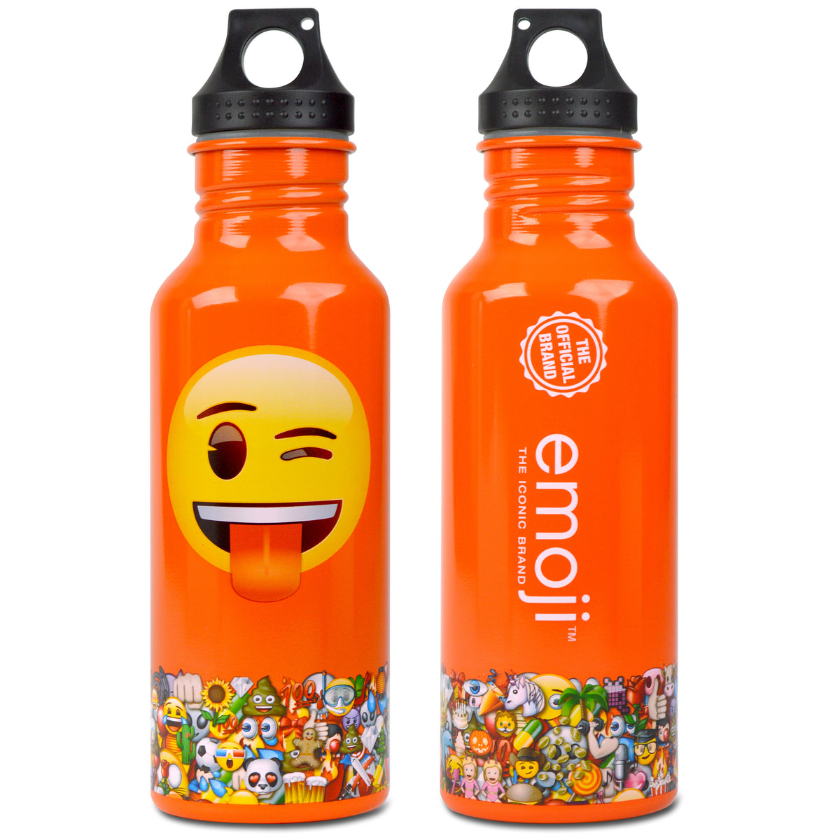 EMOJI WATER BOTTLE ORANGE