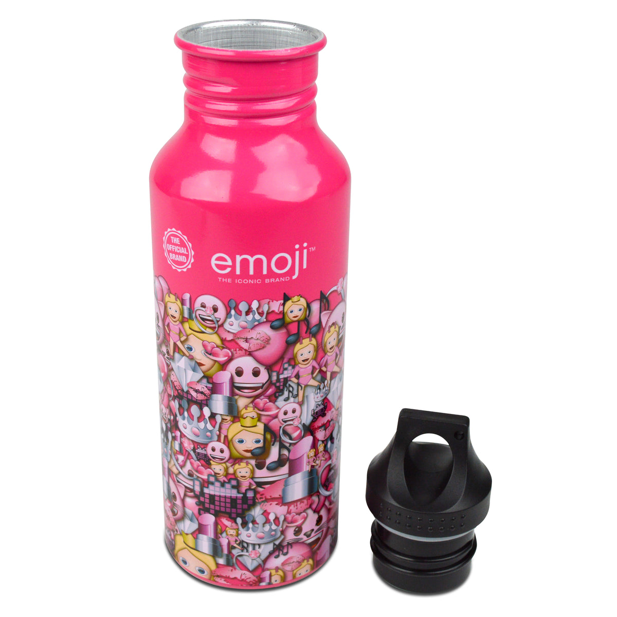 EMOJI WATER BOTTLE PINK
