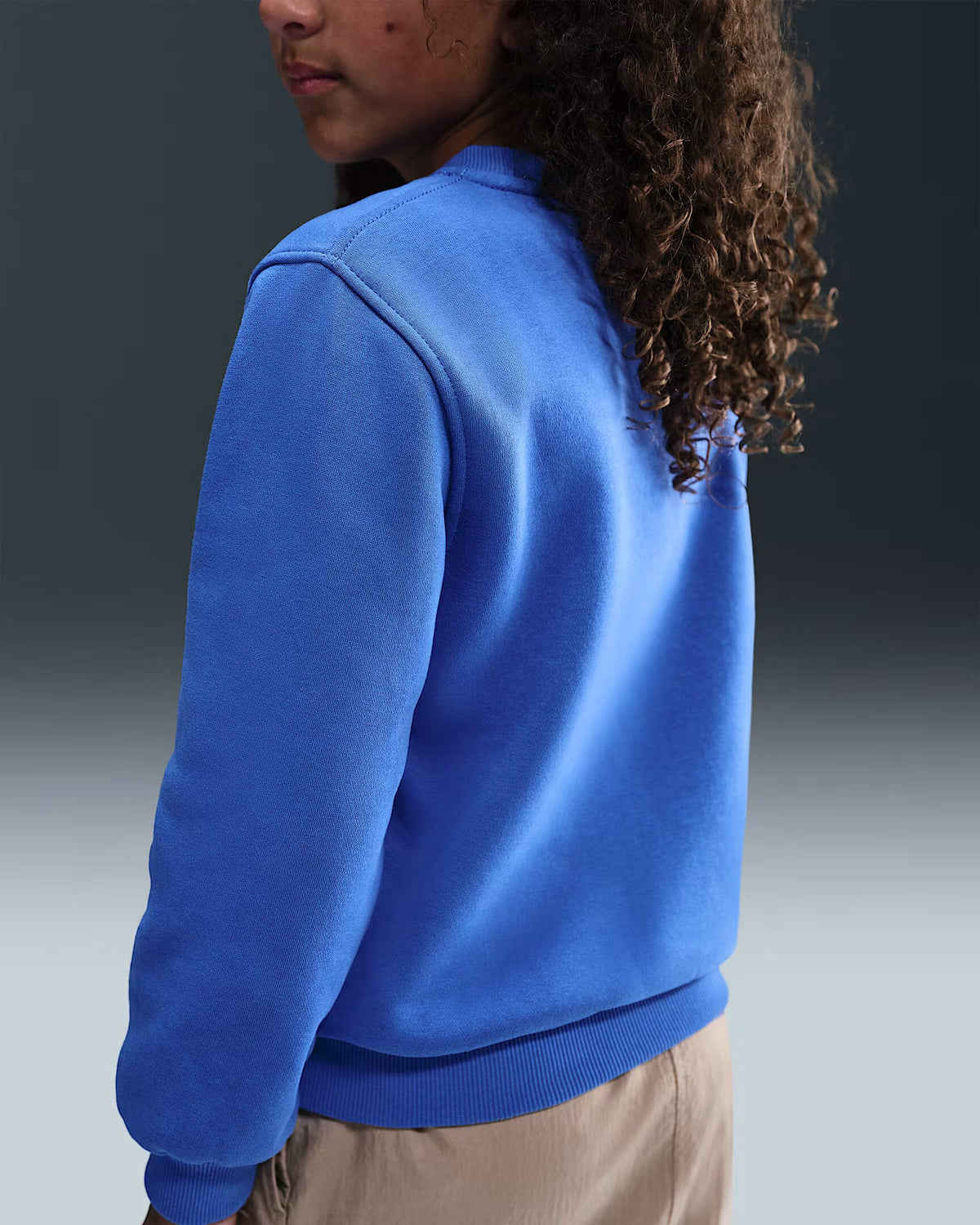 NIKE K NSW CLUB FLC CREW LS LBR