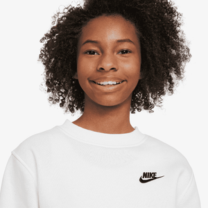 NIKE K NSW CLUB FLC CREW LS LBR