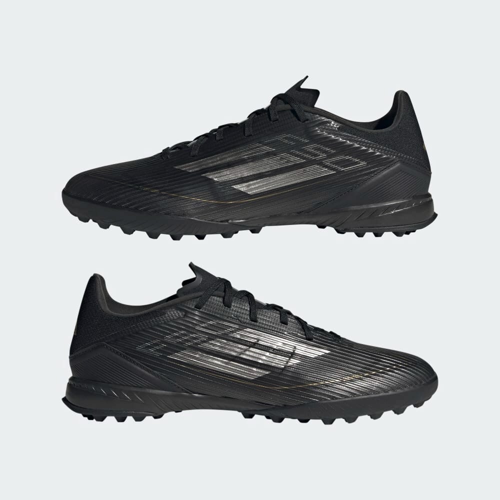 ADIDAS F50 LEAGUE TF CBLACK/IRONMT/GOLDMT