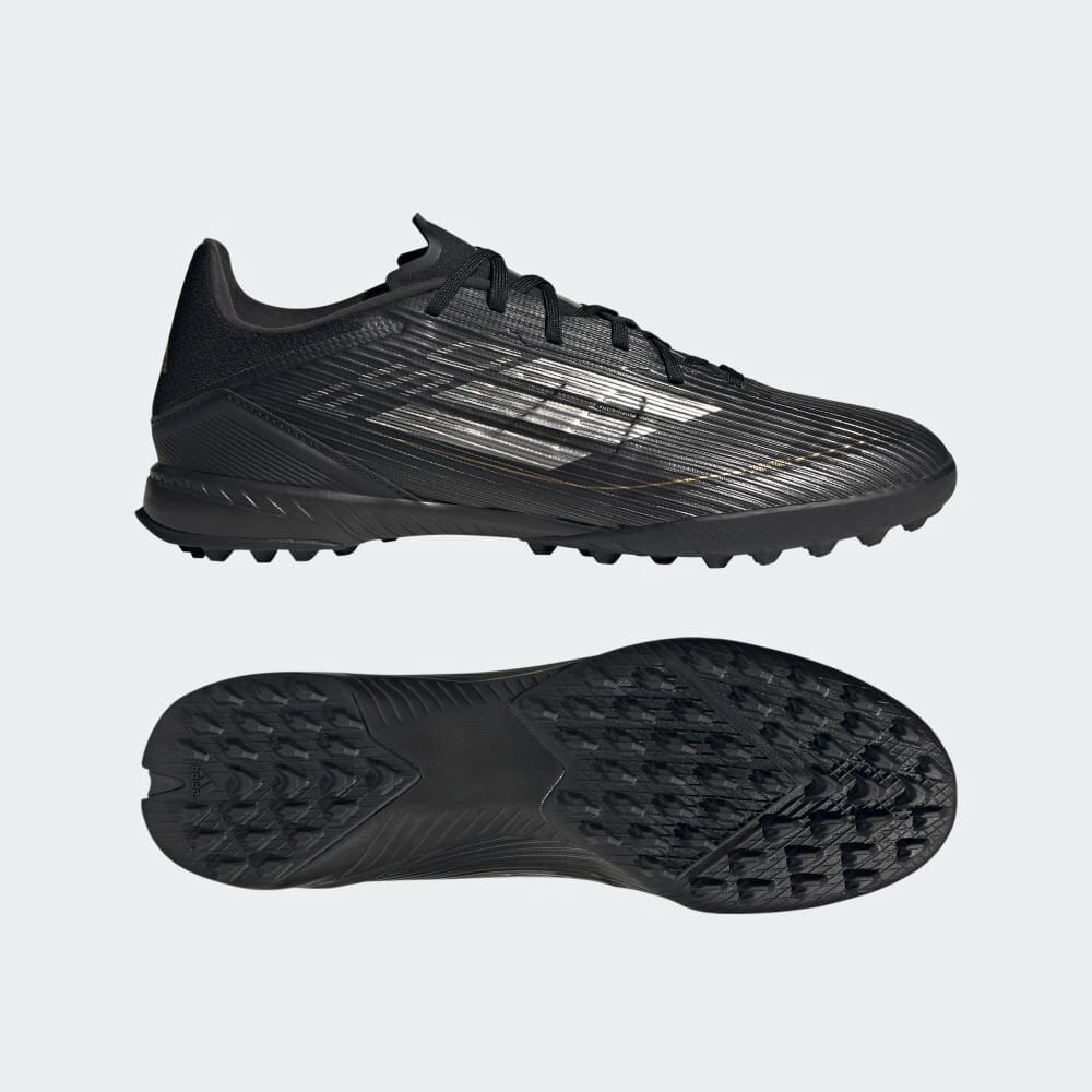 ADIDAS F50 LEAGUE TF CBLACK/IRONMT/GOLDMT