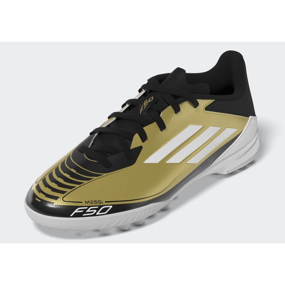 ADIDAS F50 LEAGUE TF J MESSI GOLDMT/FTWWHT/CBLACK