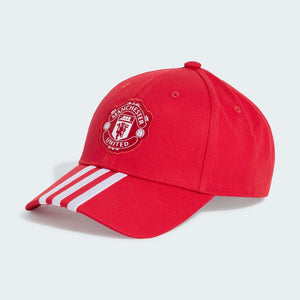 ADIDAS MUFC BB CAP MUFRED/WHITE