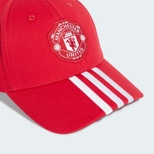 ADIDAS MUFC BB CAP MUFRED/WHITE