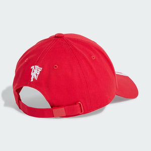 ADIDAS MUFC BB CAP MUFRED/WHITE