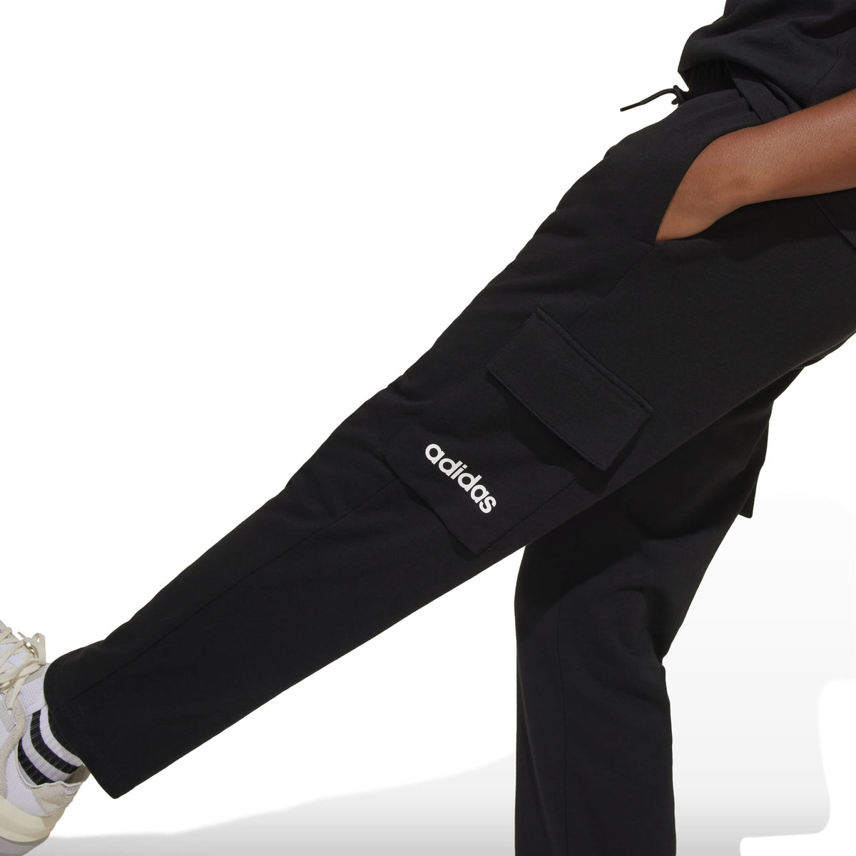 ADIDAS JG LIN FT C PT      BLACK/WHITE