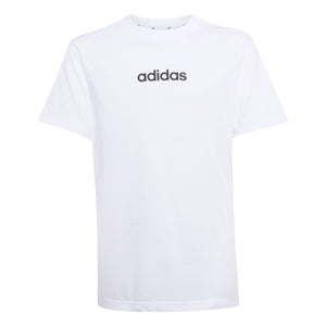 ADIDAS J LIN TEE 160       WHITE/BLACK