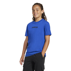 ADIDAS J LIN TEE 160       ROYBLU/BLACK