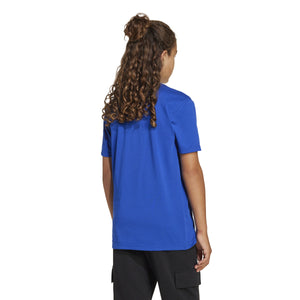 ADIDAS J LIN TEE 160       ROYBLU/BLACK