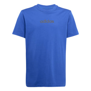 ADIDAS J LIN TEE 160       ROYBLU/BLACK