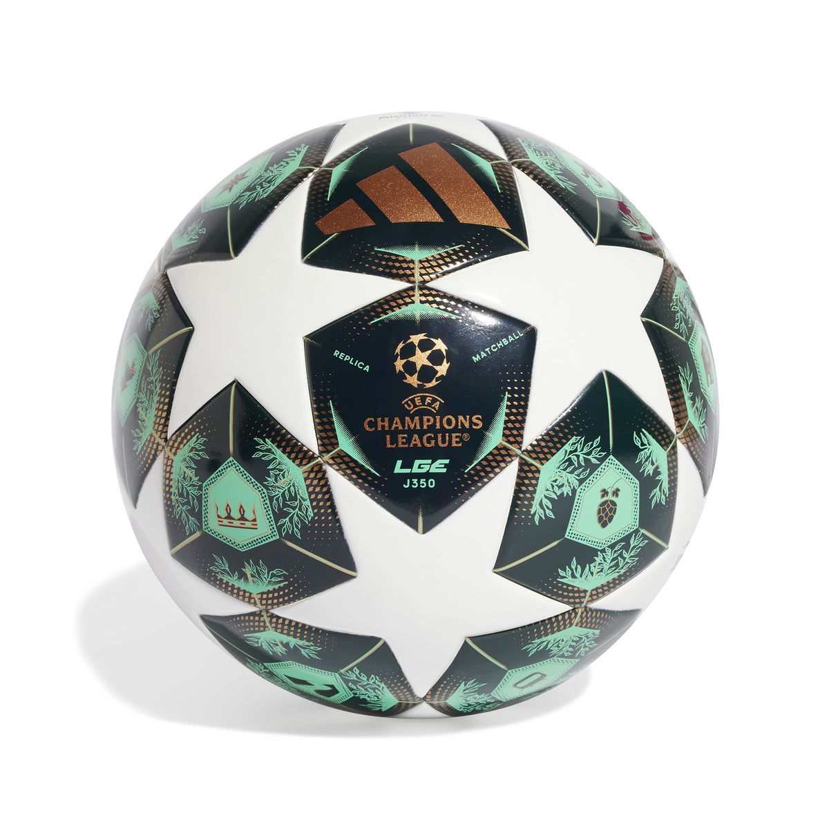 ADIDAS UCL LGE J350        WHITE/SHAGRN/SSLIME