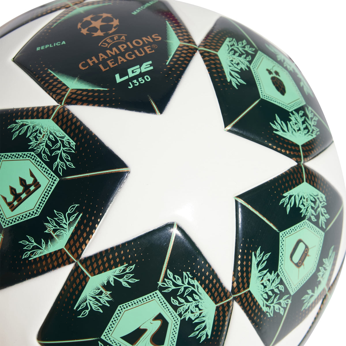 ADIDAS UCL LGE J350        WHITE/SHAGRN/SSLIME