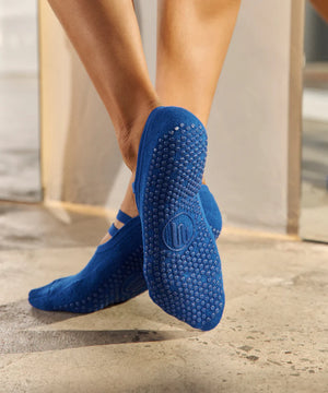 Ballet Non Slip Grip Socks - IndigoÂ 