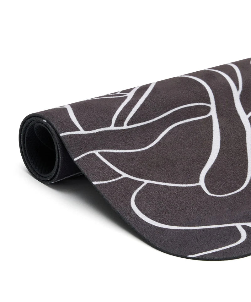 Microfibre Reformer Mat - BlackÃ‚Â 