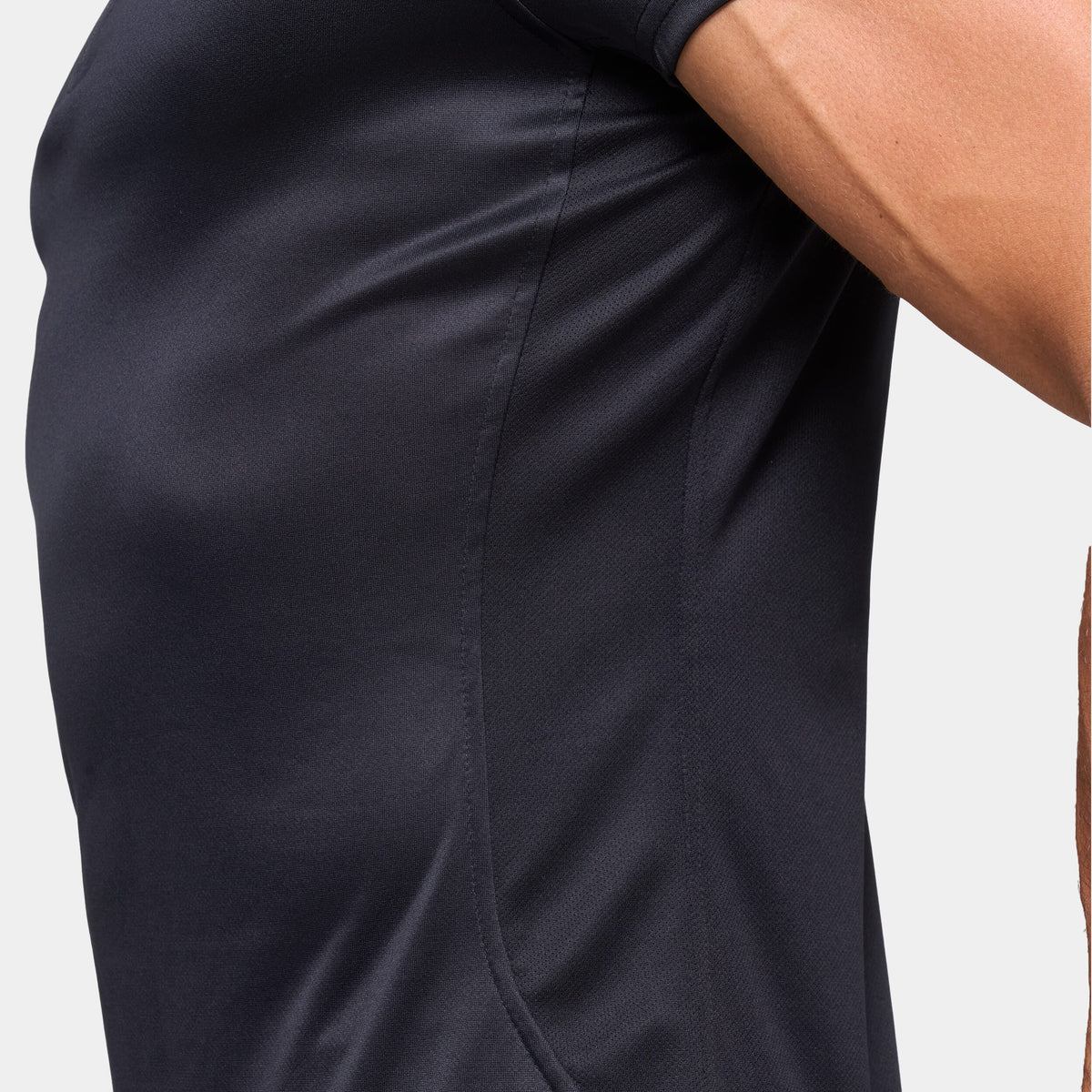 SQUATWOLF ESSENTIAL SS ZIP UP TOP