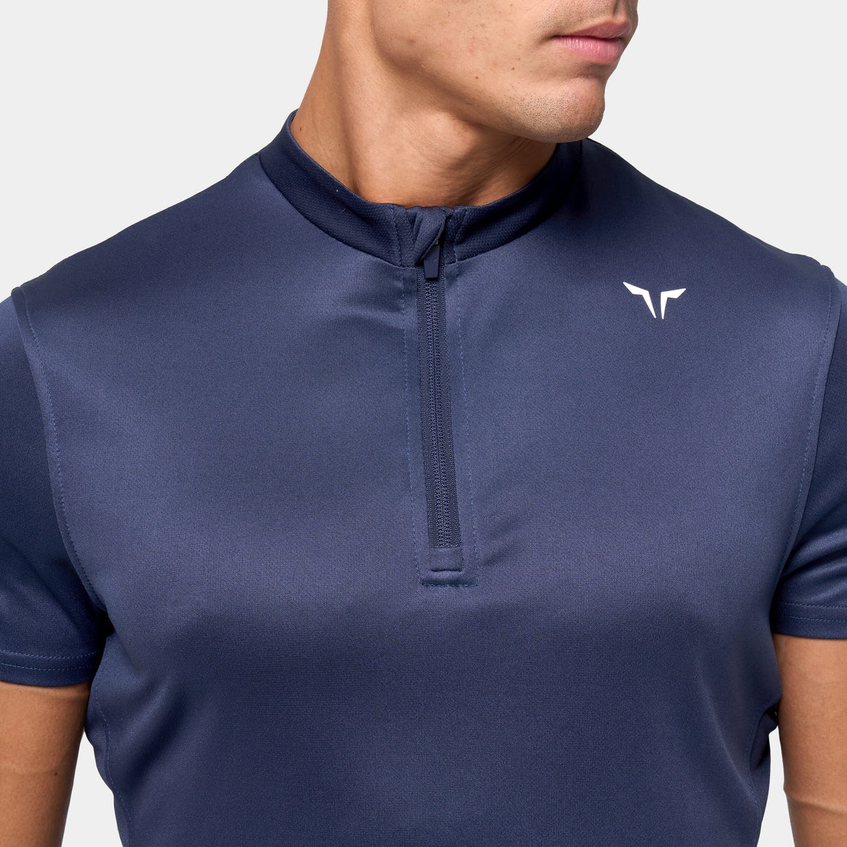 SQUATWOLF ESSENTIAL SS ZIP UP TOP